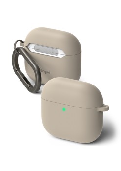 Husa pentru AirPods 4 - Ringke Silicone - Stone