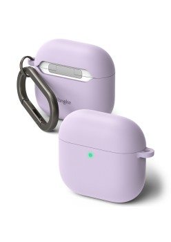 Husa pentru AirPods 4 - Ringke Silicone - Light Purple