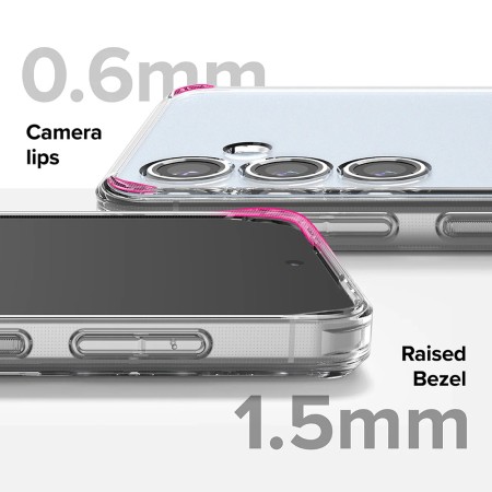 Husa pentru Samsung Galaxy S24 FE - Ringke Fusion - Matte Clear