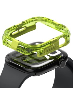 Husa pentru Apple Watch 10 46mm - Ringke Fusion Bumper - Neon Green