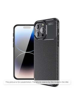 Husa pentru Google Pixel 9a - Techsuit CarbonFiber - Black