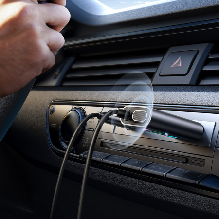 Receptor Audio Bluetooth 5.3, Jack 3.5mm, USB, TF Card, 1m, JoyRoom, Dark Gray