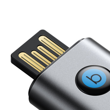 Receptor Audio Bluetooth 5.3, Jack 3.5mm, USB, TF Card, 1m, JoyRoom, Dark Gray