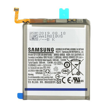Baterie pentru Samsung Galaxy Note 10 (SM-N970F), 3500mAh, EB-BN970ABU, Grey