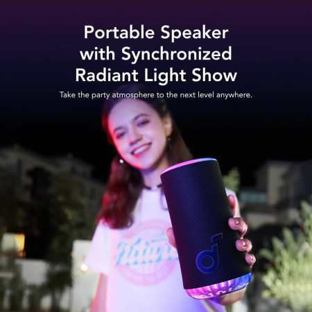 Boxa Portabila 30W, IP67, Anker SoundCore Glow, Black