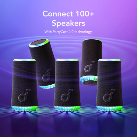Boxa Portabila 30W, IP67, Anker SoundCore Glow, Black
