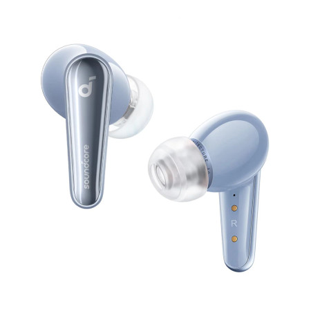 Casti fara Fir True Wireless, ANC, Anker SoundCore Liberty 4, Sky Blue