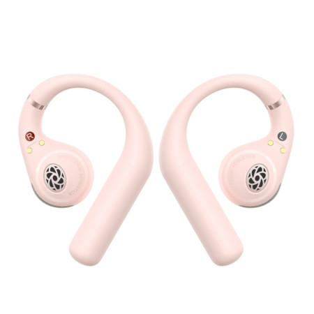 Casti Wireless Anker Earbuds SoundCore AeroFit pentru Sport, Bluetooth, Waterproof, Pink