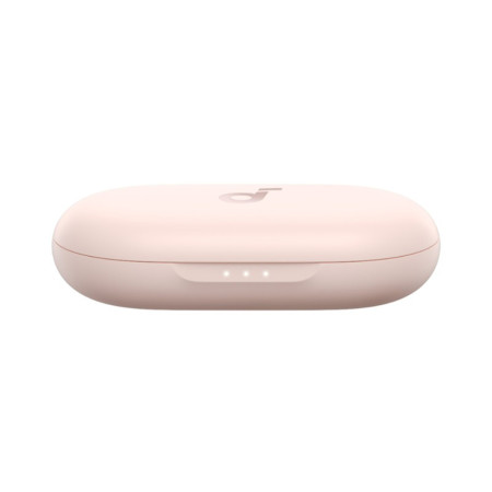 Casti Wireless Anker Earbuds SoundCore AeroFit pentru Sport, Bluetooth, Waterproof, Pink