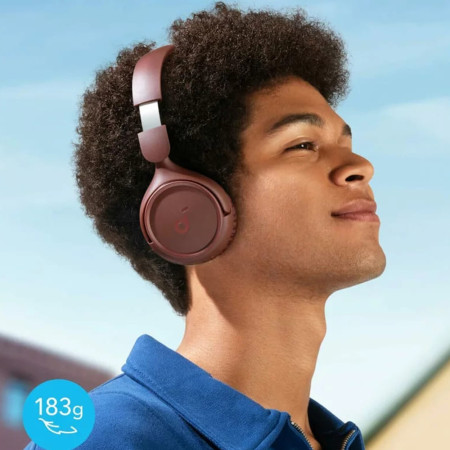 Casti Bluetooth Anker, 5.3, pliabile, SoundCore H30i, Red