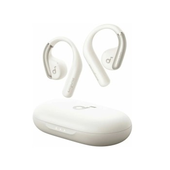 Casti Wireless Earbuds Anker SoundCore AeroFit pentru Sport, Bluetooth, Waterproof, White