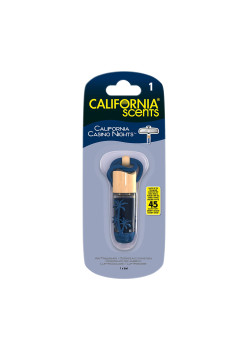 Odorizant auto California Scents, Suspendat pentru interiorul vehiculului, Casino Nights