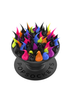Suport pentru Telefon Popsockets PopGrip, Spiky Black Goo