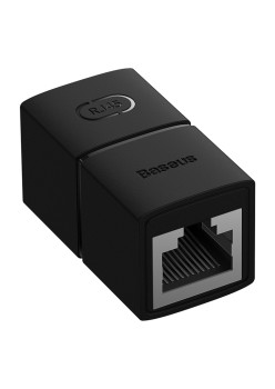 Adaptor RJ45, 1000Mbps, 100m, PVC (set 2) - Baseus (B00131100111-00) - Black