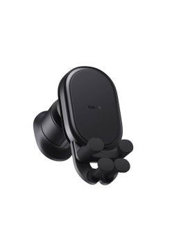 Suport pentru Grila de Ventilatie cu Incarcator Inductiv - Baseus Pro (SUWX030001) - Black