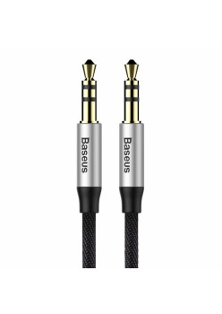 Cablu Audio Jack la Jack, 1.5m - Baseus (A10329800117-Z1/CAM30-BS1) - Black