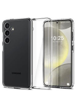 Husa pentru Samsung Galaxy S24 FE - Spigen Liquid Crystal - Clear
