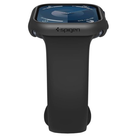 Husa pentru Apple Watch 10 42mm - Spigen Thin Fit - Black