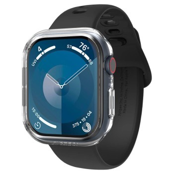 Husa pentru Apple Watch 10 42mm - Spigen Thin Fit - Crystal Clear