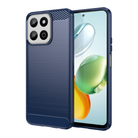 Husa Carbon pentru Honor 200 Smart / X7c, Tech Protects Anti-Soc, Blue