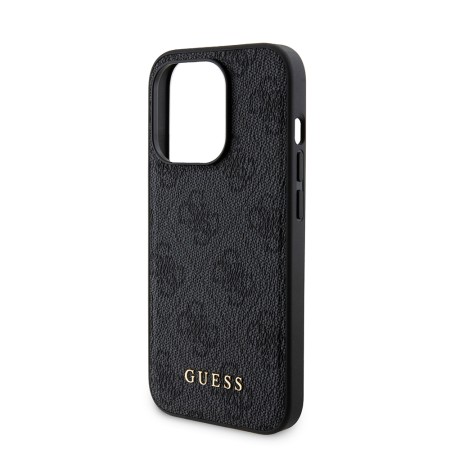 Husa pentru iPhone 15 Pro - Guess Hardcase Powerbank MagSafe (GUBPM5P15L4GEMGK) - Black