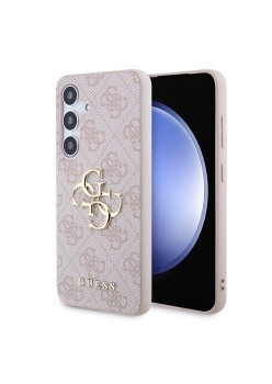 Husa pentru Samsung Galaxy S24 - Guess Hardcase 4G Big Metal Logo (GUHCS24S4GMGPI) - Pink