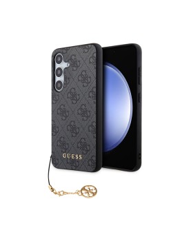 Husa pentru Samsung Galaxy S24 Plus - Guess Hardcase 4G Charms Collection (GUHCS24MGF4GGR) - Black