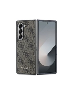 Husa pentru Samsung Galaxy Z Fold6 - Guess Hardcase 4G (GUHCZFD6GF4GBR) - Brown