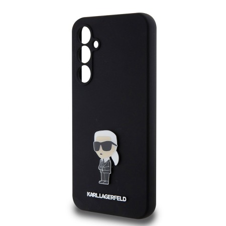 Husa pentru Samsung Galaxy S23 FE - Karl Lagerfeld Silicone (KLHCS23FEMHKNPK) - Ikonik Metal Pin