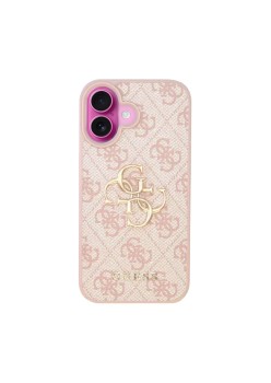 Husa pentru iPhone 16 - Guess Hardcase 4G Big Logo (GUHCP16S4GMGPI) - Pink
