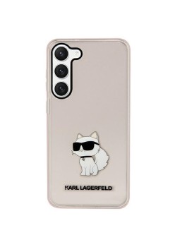 Husa Samsung Galaxy S23 Plus - Karl Lagerfeld Hardcase (KLHCS23MHNCHTCP) - Pink Ikonik Choupette