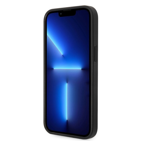 Husa pentru iPhone 14 Plus / iPhone 15 Plus - Karl Lagerfeld Saffiano (KLHCP14MSAPKHK) - Karls Head