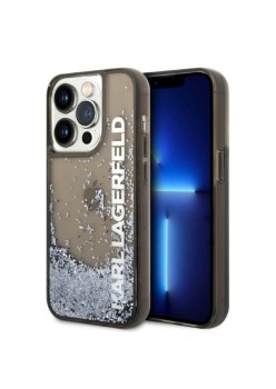 Husa pentru iPhone 14 Pro - Karl Lagerfeld Hardcase Liquid Glitter (KLHCP14LLCKVK) - Elong