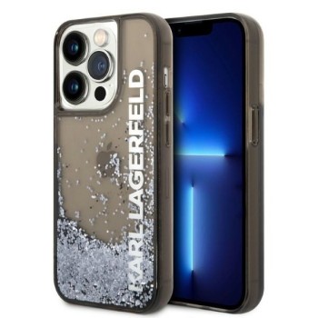 Husa pentru iPhone 14 Pro - Karl Lagerfeld Hardcase Liquid Glitter (KLHCP14LLCKVK) - Elong