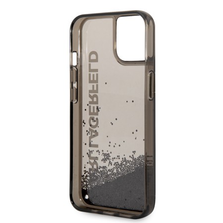 Husa pentru iPhone 15 / iPhone 14 / iPhone 13 - Karl Lagerfeld Hardcase Liquid Glitter (KLHCP14SLCKVK) - Elong