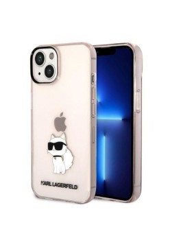 Husa iPhone 15 Plus / iPhone 14 Plus - Karl Lagerfeld Hardcase (KLHCP14MHNCHTCP) - Ikonik Choupette