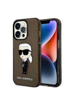 Husa iPhone 14 Pro Max - Karl Lagerfeld Hardcase (KLHCP14XHNIKTCK) - Ikonik Karl Lagerfeld