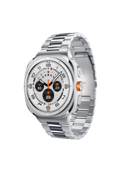 Curea pentru Samsung Galaxy Watch Ultra 47mm - Spigen Modern Fit - Silver