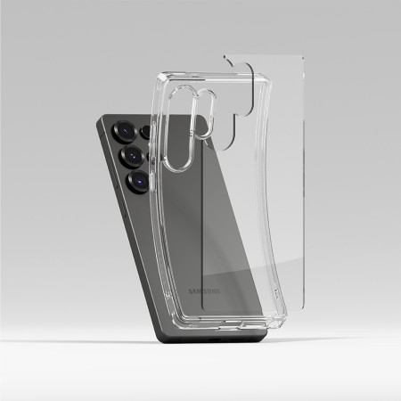 Husa pentru Samsung Galaxy S25 Ultra - Ringke Fusion - Matte Clear