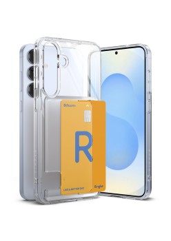 Husa pentru Samsung Galaxy S25 - Ringke Fusion Card - Clear
