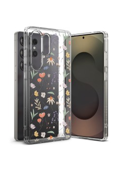 Husa pentru Samsung Galaxy S25 Ultra - Ringke Fusion Design - Dry Flowers