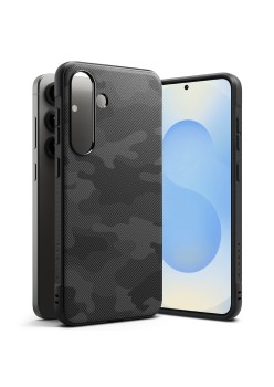 Husa pentru Samsung Galaxy S25 - Ringke Onyx Design - Camo Black