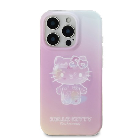 Husa pentru iPhone 16 Pro Max - Hello Kitty Hardcase IML 50TH Anniversary MagSafe - Pink