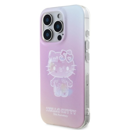Husa pentru iPhone 16 Pro Max - Hello Kitty Hardcase IML 50TH Anniversary MagSafe - Pink