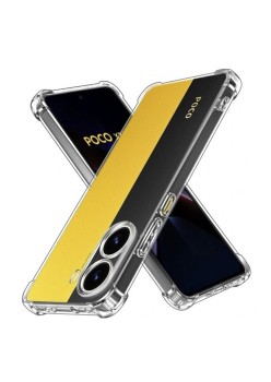 Husa Antisoc pentru Xiaomi Poco X7 Pro, AirBag PRO, Clear