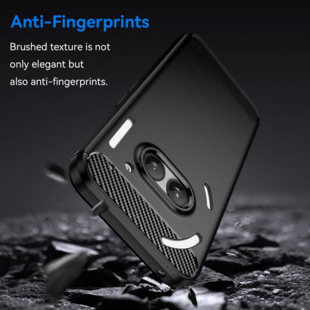Husa Carbon pentru Nothing Phone (2a), Tech Protects, Negru