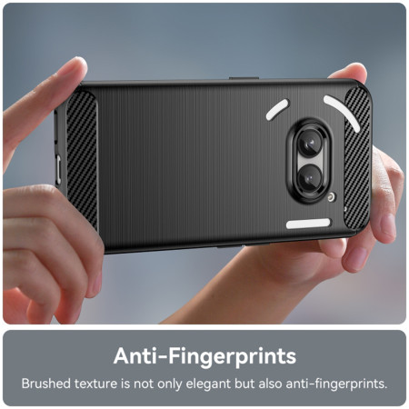 Husa Carbon pentru Nothing Phone (2a), Tech Protects, Negru