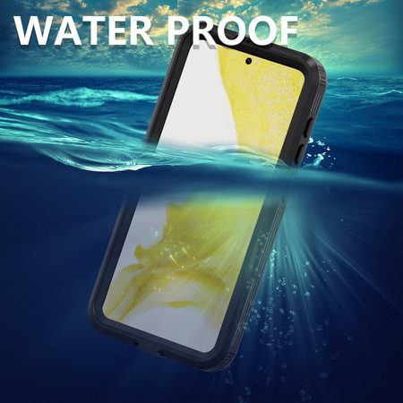 Husa pentru Samsung Galaxy S23 Plus, ShellBox Waterproof IP68, Black