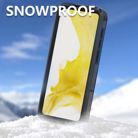 Husa pentru Samsung Galaxy S23 Plus, ShellBox Waterproof IP68, Black
