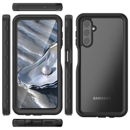 Husa pentru Samsung Galaxy A14 4G / A14 5G, ShellBox Waterproof IP68, Black
